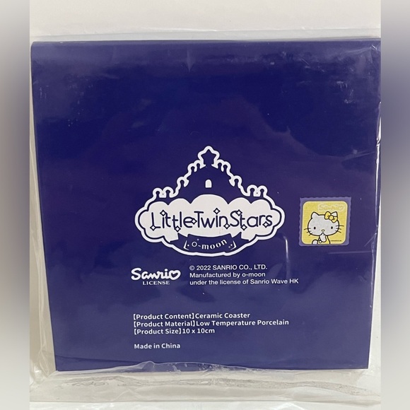 Little Twin Stars Ceramic Coaster-Macau Exclusive - Picture 6 of 9